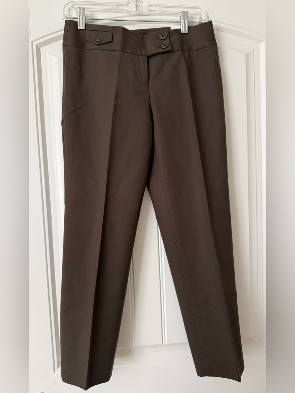 Ann Taylor Loft Marisa Cropped Pants Size 0 Brown